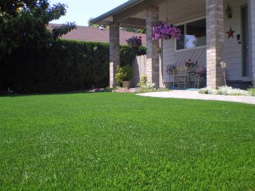 Artificial Grass Photos: Artificial Turf Installation Grandfield, Oklahoma Rooftop, Front Yard Landscaping