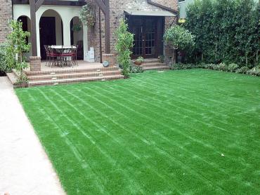 Artificial Grass Photos: Artificial Turf Installation Yale, Oklahoma Home And Garden, Front Yard Landscaping