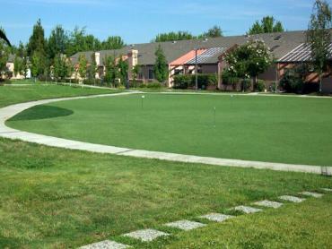 Artificial Grass Photos: Synthetic Grass Drummond, Oklahoma Home Putting Green, Commercial Landscape