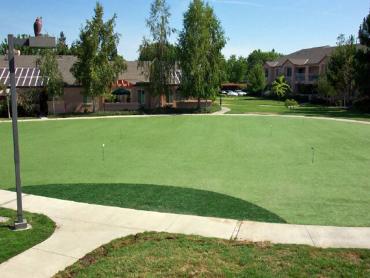 Artificial Grass Photos: Synthetic Lawn Akins, Oklahoma Putting Green Turf, Commercial Landscape