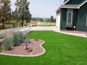 Artificial Grass Photos: Synthetic Lawn Elmore City, Oklahoma Rooftop, Small Front Yard Landscaping
