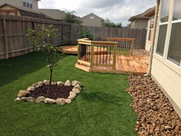 Synthetic Lawn Park Hill, Oklahoma Landscape Design, Small Backyard Ideas artificial grass