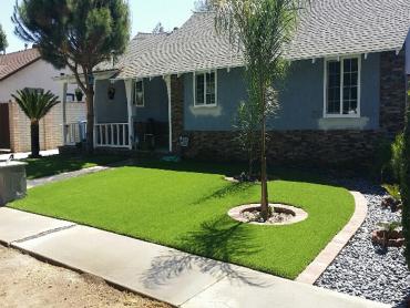 Artificial Grass Photos: Synthetic Lawn Whitefield, Oklahoma Landscape Design, Small Front Yard Landscaping